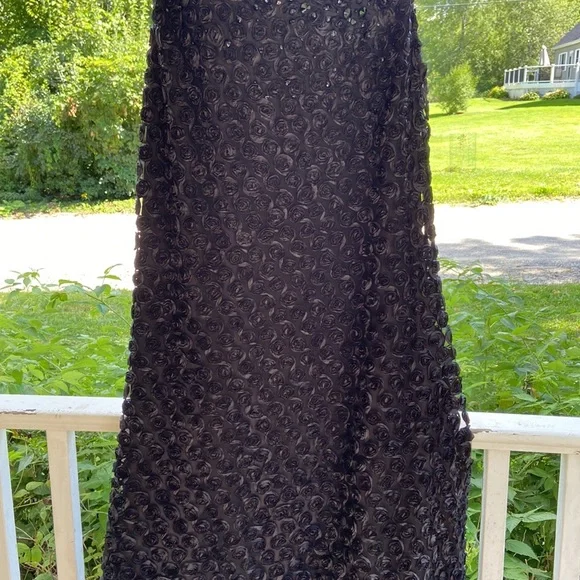 Ivonne D for Mon Cheri One-Shoulder Dress Mermaid Gown Women's Size 16